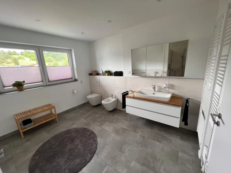 Badezimmer im Neubau in Dillenburg